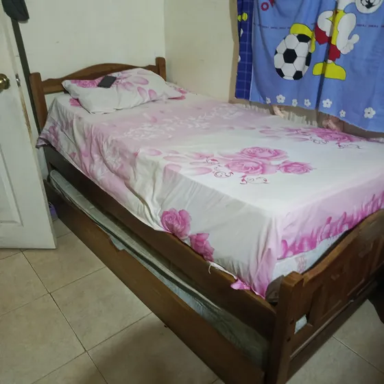 Cama Duplex Individual Madera
