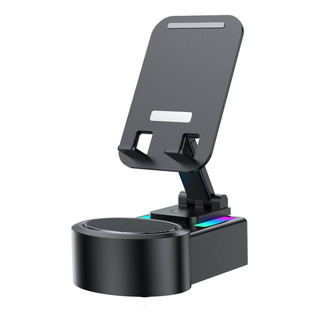 Soporte Para Teléfono Con Altavoz De Luz Colorida Rgb, Soporte Para Teléfono Con Altavoz De Luz Colorida Rgb,