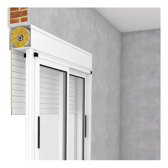 Sistema Cajón Exterior Cortina Persiana Aluminio Automática