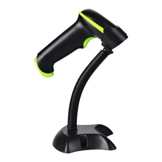 Escaner Lector Codigo De Barras Laser Usb Con  Base Automati