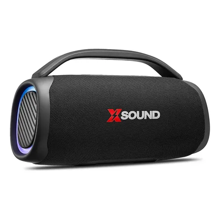 Caixa De Som Boombox Mondial Xsound- Bx-100-bl - 100w Cor Preto 127/220v