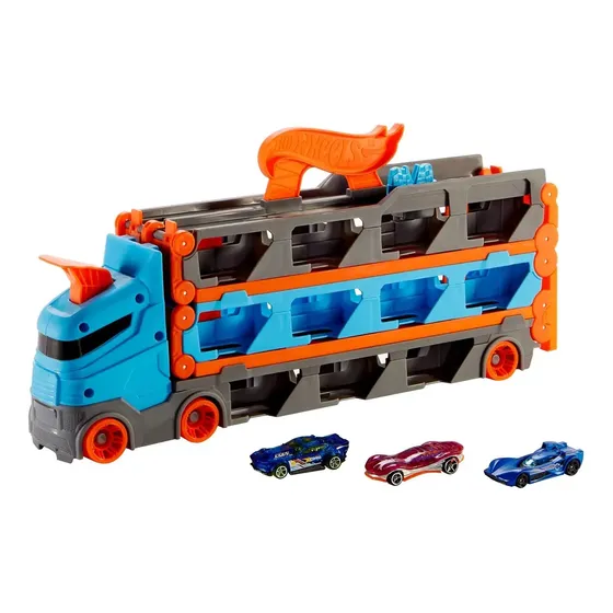 Hot Wheels City Remolque Pista De Carreras GVG37