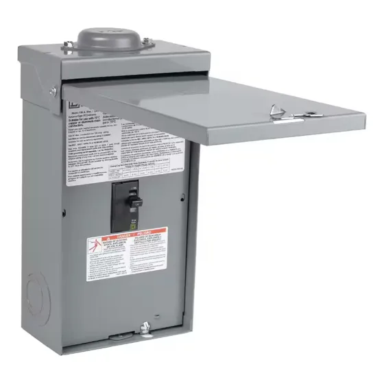 Centro De Carga Exterior De 2 Polo Con Breaker 100a Incluido
