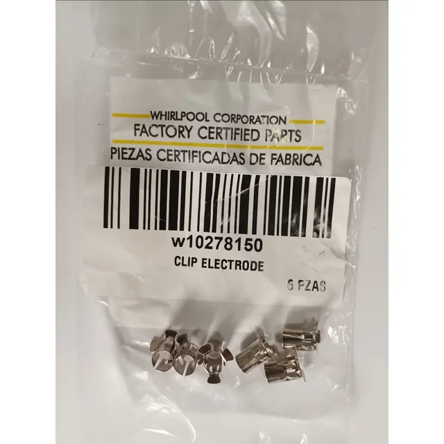 Clip Reten  Bujía Cocina Gas Whirlpool (bolsita 6 Unidades)