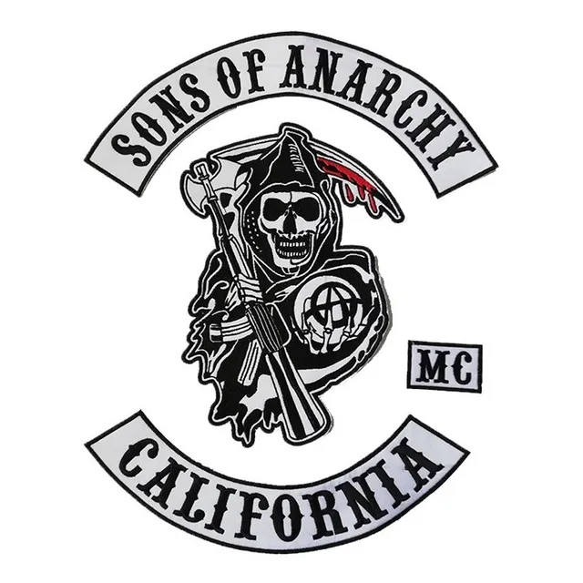 Parche Bordado Sons Of Anarchy Nomad, Samcro Campera Motos