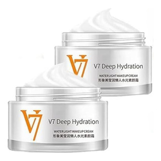 . Crema De Maquillaje Hidratante Ligera Y Profunda V7 . Crema De Maquillaje Hidratante Ligera Y Profunda V7