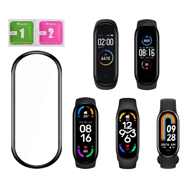 Mica 3d Para Xiaomi Mi Band 4/5/6/7/8/etc Envío Rápido