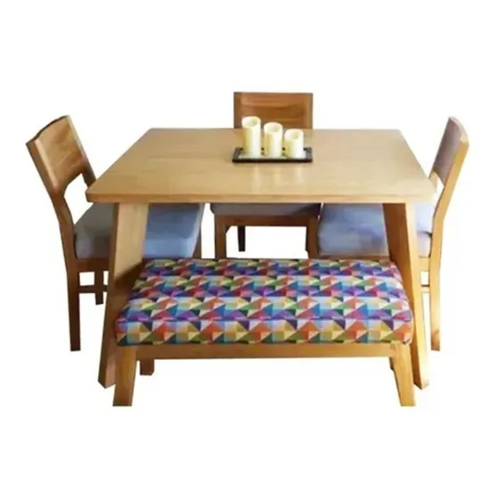 Juego De Comedor 5 Personas Rectangular Vip Entrega Ya!!!