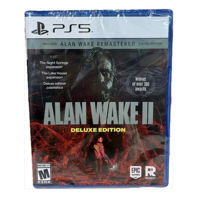 Alan Wake 2 Ps5 Deluxe Edition