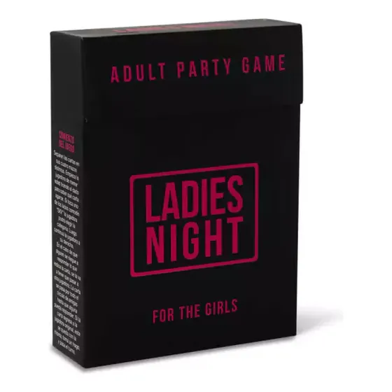 Juego De Cartas Ladies Night  Para Ellas 80 Cartas Sexitive