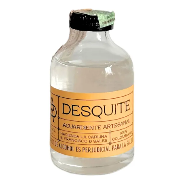 Miniatura Aguardiente Desquite - mL a $300
