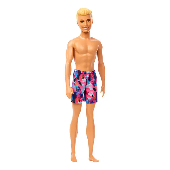 Barbie - Ken De Playa Traje Morado - Hxx52