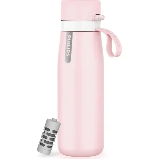 Philips Gozero Botella Agua Fría O Caliente 24h Acero Inox