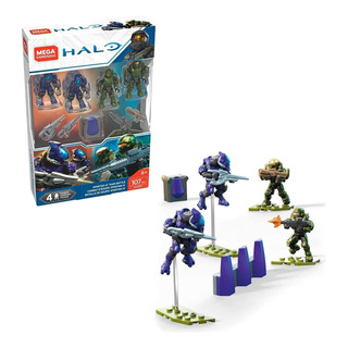 Mega Construx Halo Spartan-iv Team Battle Micro Juego De Con Mega Construx Halo Spartan-iv Team Battle Micro Juego De Con