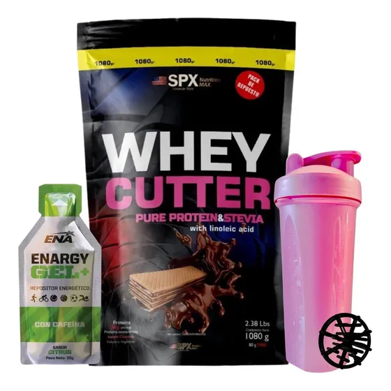 Whey Protein Cutter Con Quemador De Grasa + Vaso 600ml 