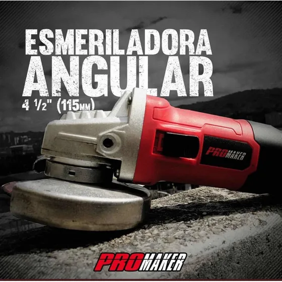 Esmeril De 4.1/2 Promaker Prof