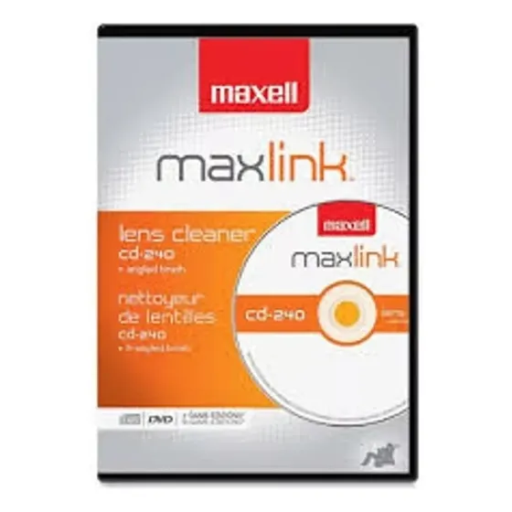Cd-240 Maxell Limpiador De Lentes Para Reproductores Cd/dvd