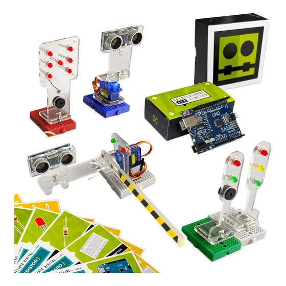 Kit Uno Para Arduino com projetos e tutorial completo iniciante