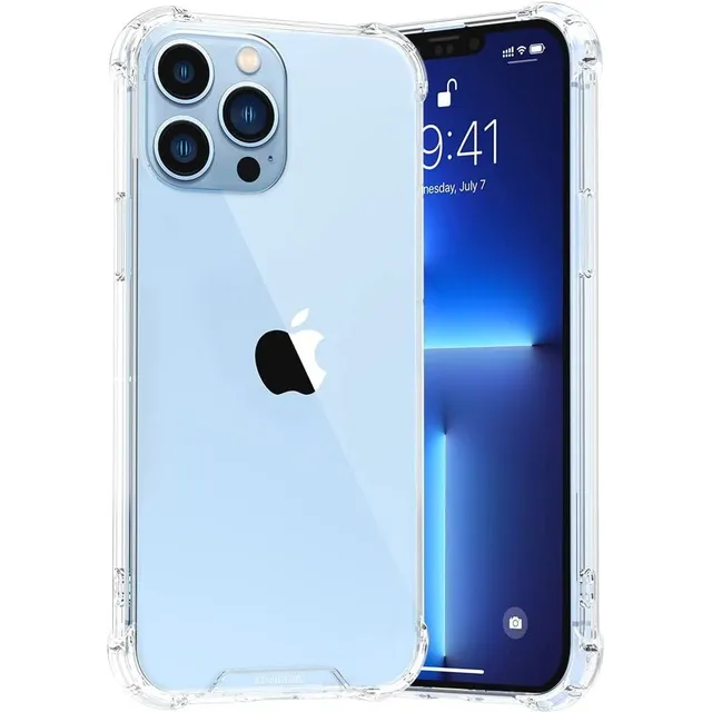 Funda Para iPhone Transparente Acrigel Esquinas Reforzadas