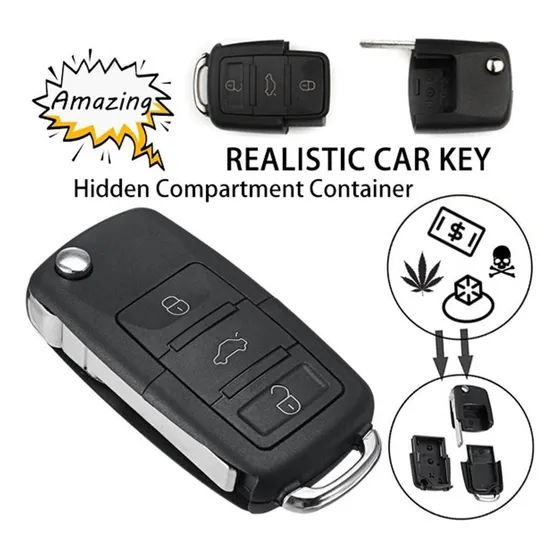 Mini Caja De Seguridad Oculta Para Llaves De Carro Secreto