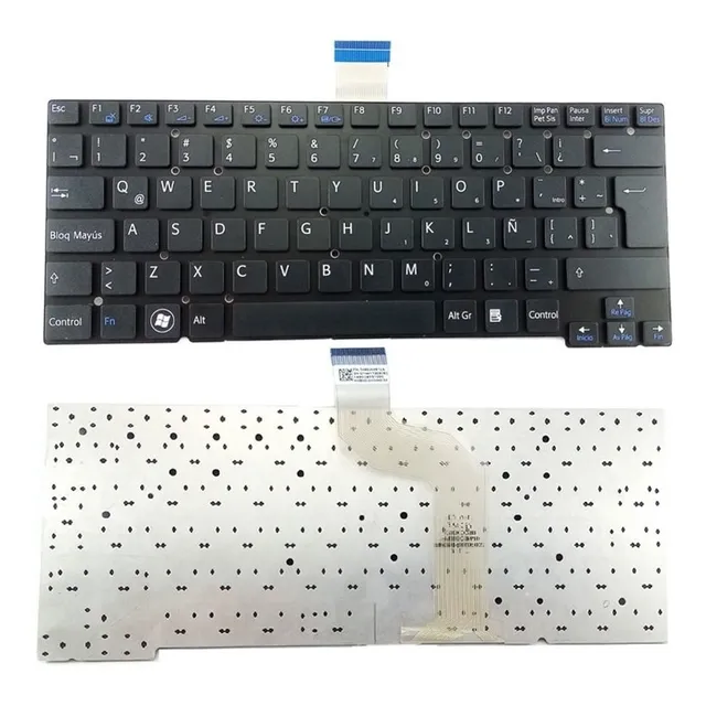 Teclado Sony Vaio Svt1411 Svt1412 Svt141c11l Svt14-112cxs Negro Español Latinoamérica