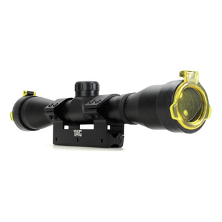 Luneta 4x32 Alumínio Carabina De Pressão Mount Único 11mm Luneta 4x32 Alumínio Carabina De Pressão Mount Único 11mm