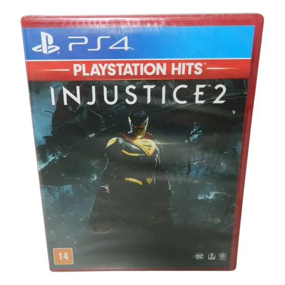 Injustice 2 Original Lacrado Fisico Midia Ps4 Loja Fisica Rj