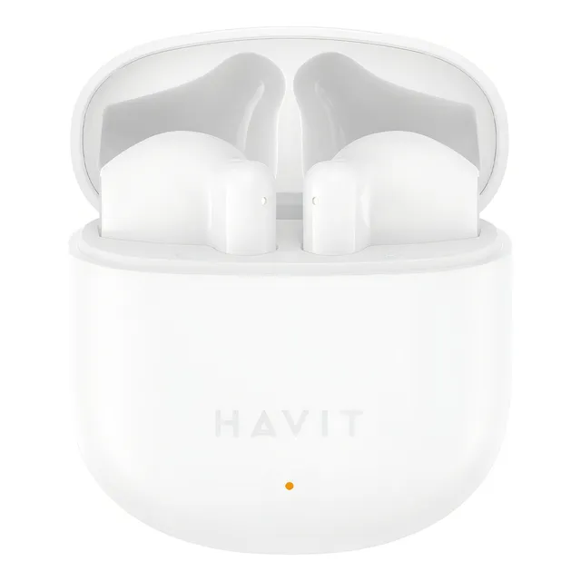 Auriculares Bluetooth Twas Havit Tw976, color blanco