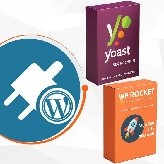 Yoast Seo Premium + Wp Rocket Plugin Vitalício Wordpress