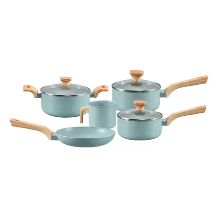 Jogo De Panelas Com 5 Peças Mimo Style Pratic Cook Verde