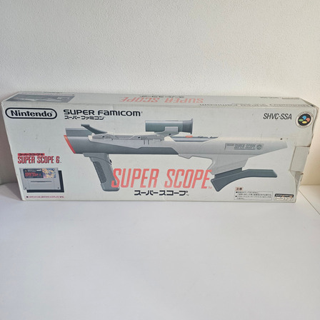 Nintendo Super Scope - Original Super Famicom Snes Sfc Gris Nintendo Super Scope - Original Super Famicom Snes Sfc Gris
