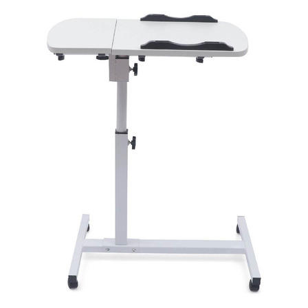 Mesa Auxiliar Plegable Y Extraíble Escritorio Para Laptop Color Blanco Mesa Auxiliar Plegable Y Extraíble Escritorio Para Laptop Color Blanco