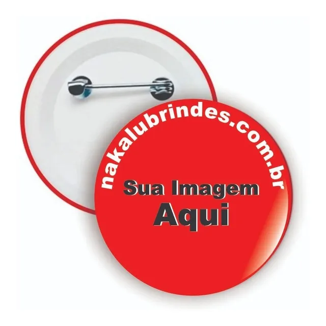 Boton Button Botton Personalizados - 4,5cm - 100 Peças