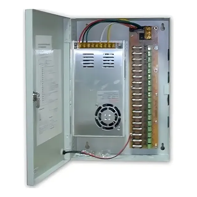 Zkteco Zk-20a-18ch, Fuente Supervisada De 20 Amp 18 Canales