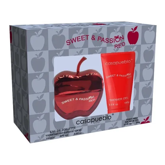 Perfume Casapueblo Sweet & Passion Red + Shower Gel