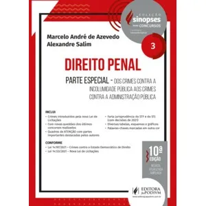 Livro Sinopses Para Concursos - Direito Penal - Parte Especi