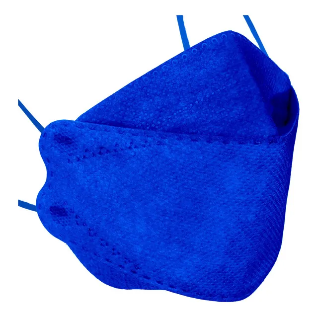 Cubrebocas Kf94 Infantil Mascarillas De Colores 15 Pzs Color Azul Rey