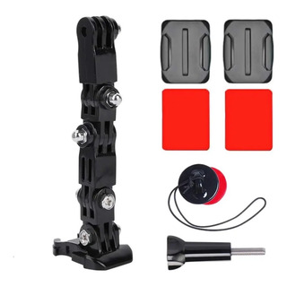 Soporte Gopro Brazo Articulado Para Casco + Stiker Para Casc Soporte Gopro Brazo Articulado Para Casco + Stiker Para Casc