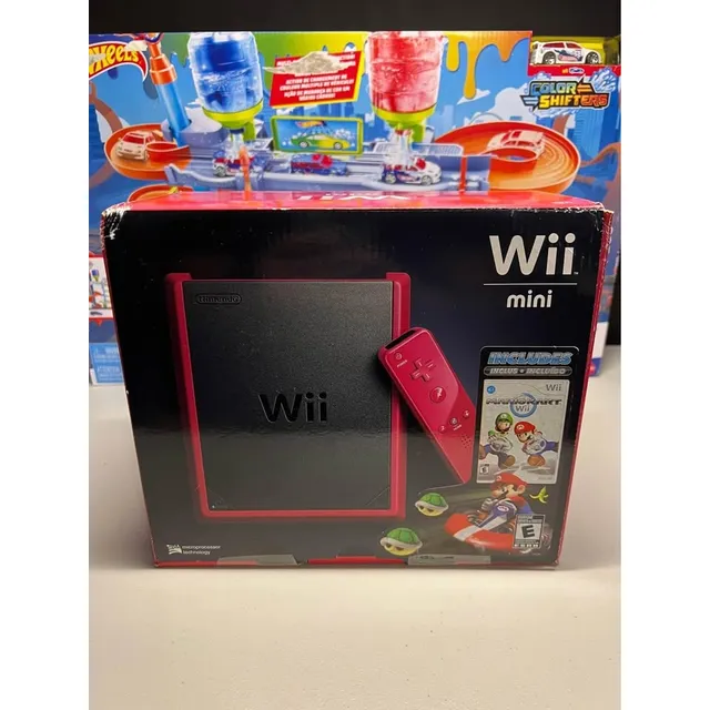 Nintendo Wii Mini Con Mario Kart Incluido