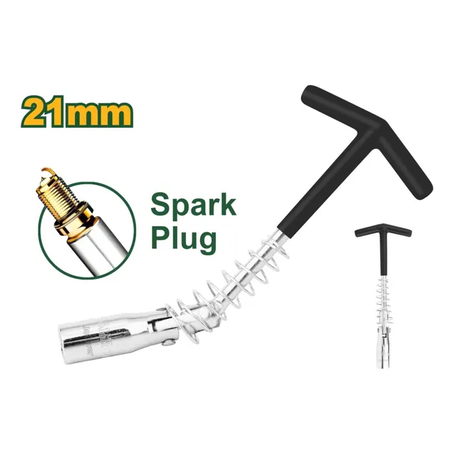 Llave Saca Bujias Tipo T 21mm Jadever
