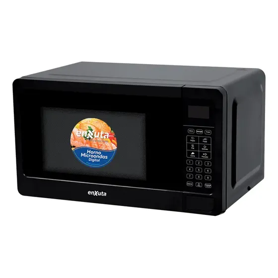 Microondas Enxuta Digital MOENX0320DNG negro 20L | Cuotas sin interés