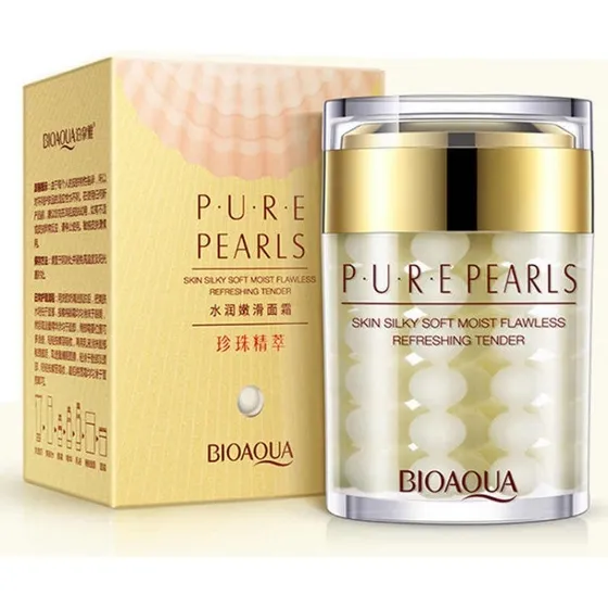 Bioaqua Crema Facial De Perla Puras Hidratante Reafirmante Tipo De Piel Todo Tipo De Piel