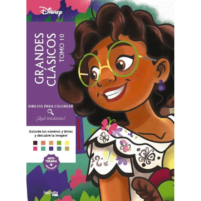 Dibujos Para Colorear Que Misterio Grandes Clasicos, Tomo 1, De Varios Autores. Editorial Hachette, Tapa Blanda En Español / Castellano, 2024