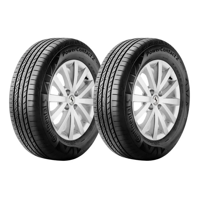 Kit X2 Neumáticos 195 55 R16 87v Continental Fr Powercontact