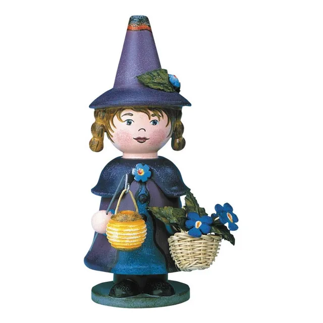 Aleman Para Quemar Incienso Violeta Miniatura  14 cm