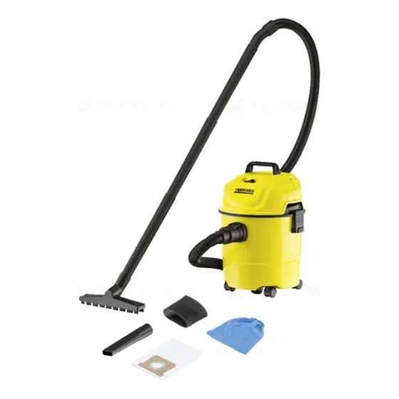 Aspiradora Multifunción De Tacho Kärcher Home & Garden Wd 1 15l Amarilla 120v-127v 60hz