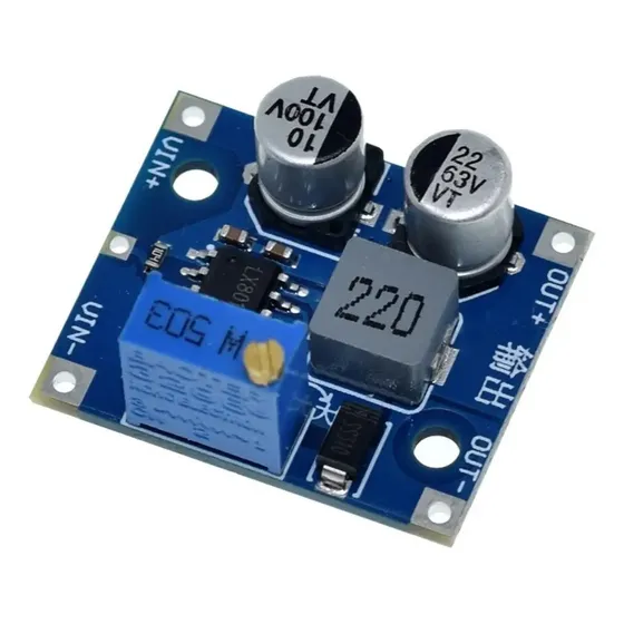 Fuente Step Down Dc-dc Lx8015 5-80v A 1-62v 1.5a Regulable