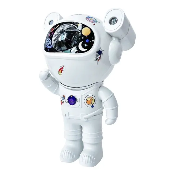 Mini Astronauta Robo Projetor Galáxia Lua Nebulosa Ubs