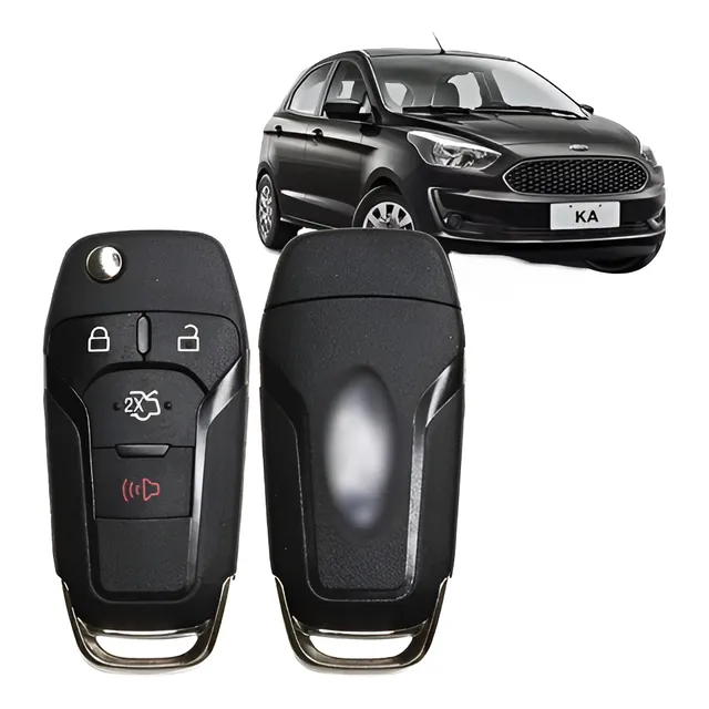 Chave Canivete Carcaça Ford Ka Novo Fusion 2014 A 2023