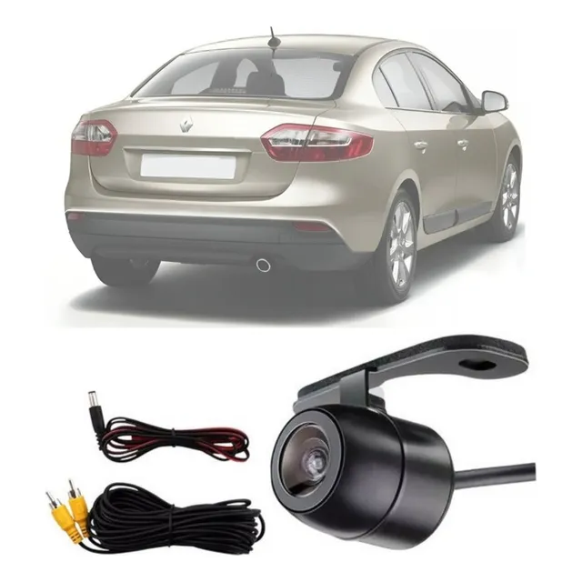 Camera De Ré Automotiva Colorida Renault Fluence Todos Anos
